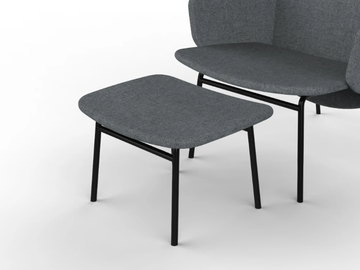ALA - Footstool by La Cividina - view 2